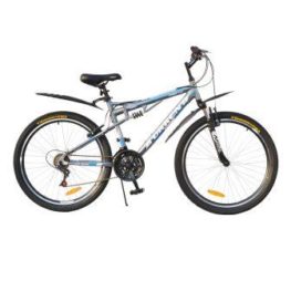 Велосипед TORRENT Freestyle 26", AL 18", 21 скорость, матовый серый